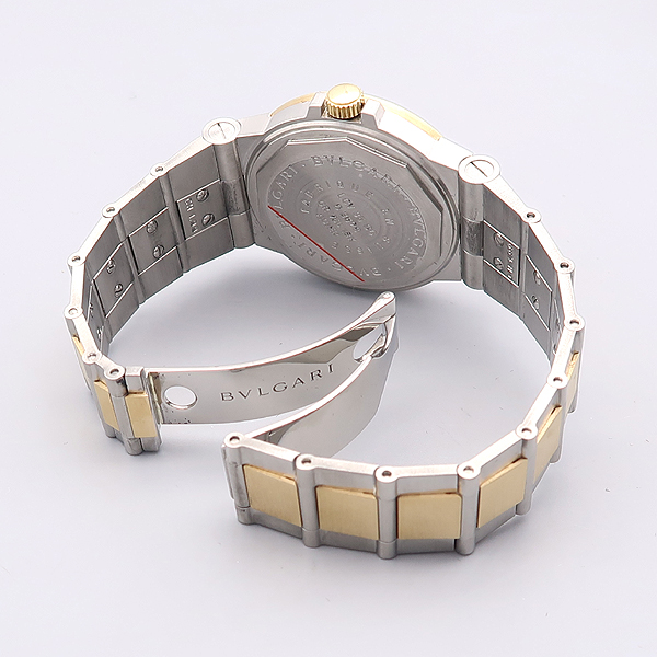 Bvlgari(�Ұ���) LCV 35 SG 18K��� �޺� ��ư��� 35MM �������̾� �����ƽ ��ƿ ������ �ð� [����������] �̹���3 - ���̺��� �߰���ǰ
