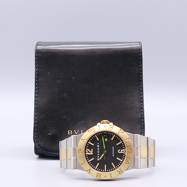 Bvlgari(�Ұ���) LCV 35 SG 18K��� �޺� ��ư��� 35MM �������̾� �����ƽ ��ƿ ������ �ð� [����������] �̹���5 - ���̺��� �߰���ǰ