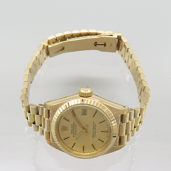 Rolex(�η���) 6917 ��������Ʈ 18K ���ο� ��� ���� 26MM ������ð� [���̷Ե���] �̹���2 - ���̺��� �߰���ǰ