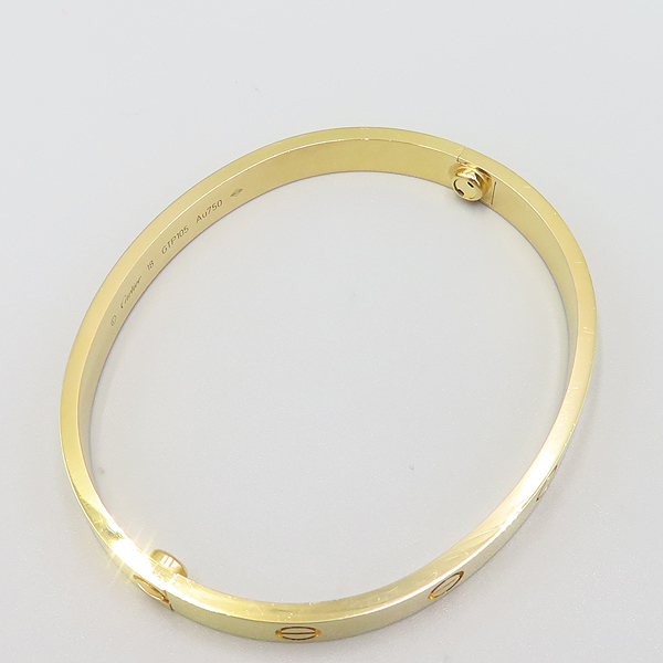 Cartier(��쿡) B6035518 18K ���ο��� Love bracelet ���� �극�̽��� 6.1MM Ŭ���� ���� [��ź�Ե���] �̹���4 - ���̺��� �߰���ǰ