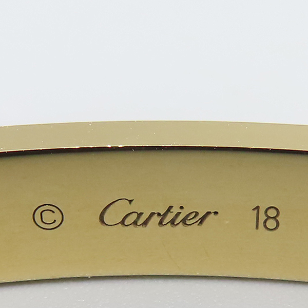 Cartier(��쿡) B6035518 18K ���ο��� Love bracelet ���� �극�̽��� 6.1MM Ŭ���� ���� [��ź�Ե���] �̹���6 - ���̺��� �߰���ǰ