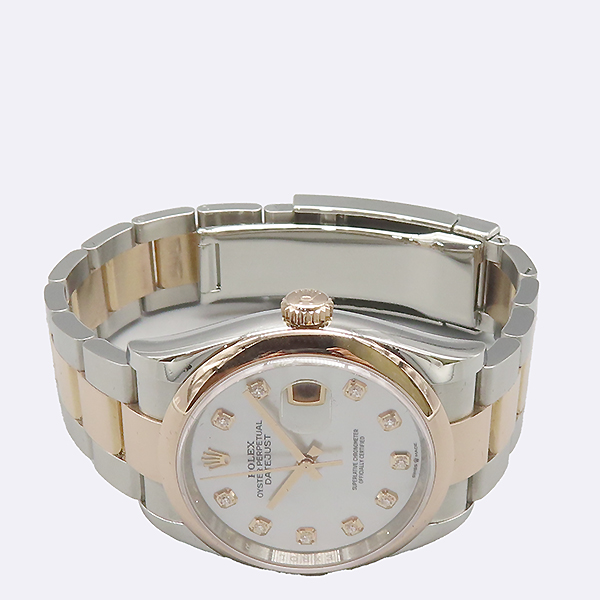 Rolex(�η���) 126201 ��������Ʈ 18K ������ �޺� 10P���̾� �ڰ��� 36MM ���̽��� ��� �����ð� [�ϻ�Ե���] �̹���2 - ���̺��� �߰���ǰ
