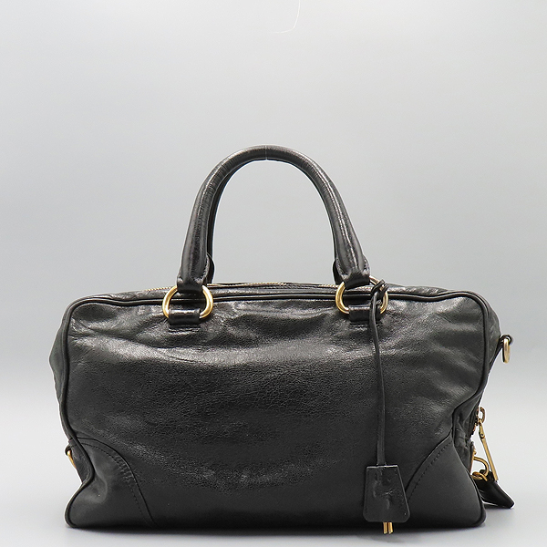 Prada(�����) BL0821 ���� ���� VITELLO SHINE(���ڷ� ����) ��Ʈ�� + ��� ��Ʈ�� 2WAY [�ϳ��̻���] �̹���4 - ���̺��� �߰���ǰ