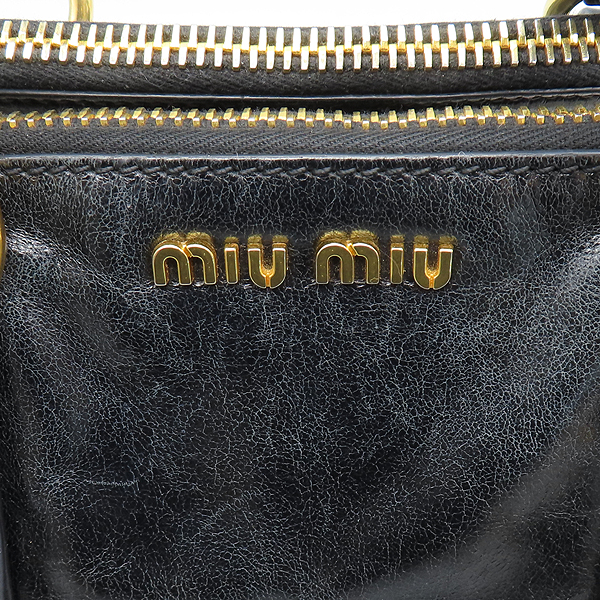 MiuMiu(�̿�̿�) RN0893 ���� VITELLO SHINE(���ڷλ���) ���� ��Ʈ�� + ��� ��Ʈ�� 2-WAY [���̷Ե���] �̹���5 - ���̺��� �߰���ǰ