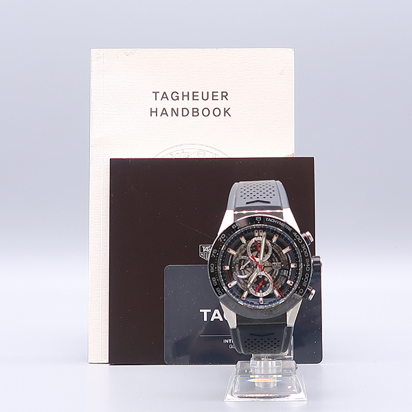 Tag Heuer(�±�ȣ�̾�) CAR2A1Z ī���� 45MM ũ�γ�׷��� �����ƽ ���� ƼŸ�� �������̽� ���̷��� �ý���� �췹ź ��� ������ �ð� [����������] �̹���5 - ���̺��� �߰���ǰ