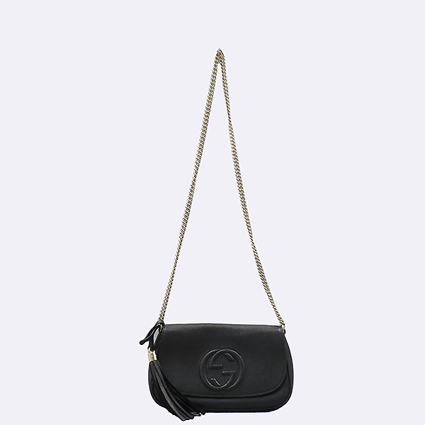 Gucci(����) 536224 ���� ���� SOHO ��ȣ ���ͷ�ŷ �׽���� �ΰ� ��Ƽġ ����Ż ü�� ũ�ν��� [�����νż�����] �̹���3 - ���̺��� �߰���ǰ