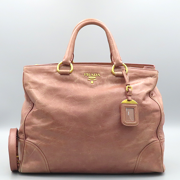 Prada(�����) BN2325 VITELLO SHINE(���ڷ� ����) ���� ��ũ �÷� 2WAY [õ�Ƚż�����] �̹���2 - ���̺��� �߰���ǰ