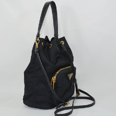 Prada(�����) 1BH038 ���� �÷�  ���Ϸ� ��Ŷ�� + ũ�ν� ��Ʈ�� �̹���2 - ���̺��� �߰���ǰ
