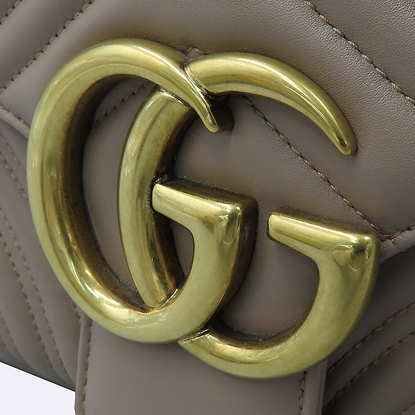 Gucci(����) 443496 ��ũ ������ ��Ʋ�� ���� �̵�� M ������ ����� ��Ʈ��Ƽġ GG Marmont ����Ʈ ü�� �÷� ����� [�����νż�����] �̹���4 - ���̺��� �߰���ǰ