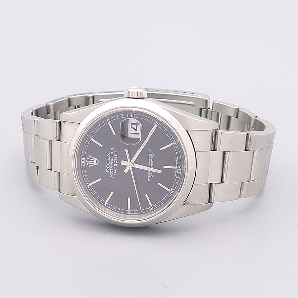 Rolex(�η���) 16200 DATE JUST(����Ʈ����Ʈ) 36mm �������̾� �� �ε��� ���̽��� ��ƿ ������ �ð� [����������] �̹���2 - ���̺��� �߰���ǰ