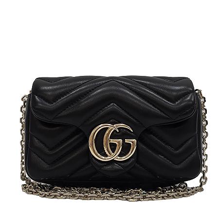 Gucci(구찌) 841290 블랙 마틀라세 쉐브론 레더 GG 마몽 미니 숄더겸 크로스백 (광주롯데점) Gucci(구찌) 841290 블랙 마틀라세 쉐브론 레더 GG 마몽 미니 숄더겸 크로스백 (광주롯데점)