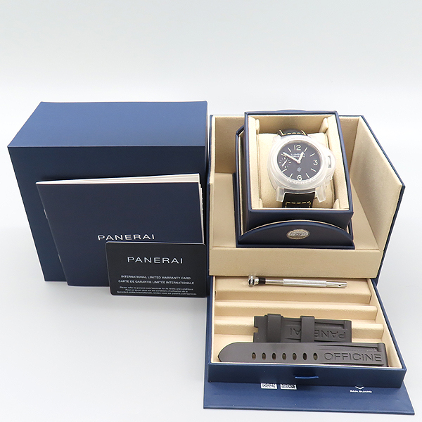 OFFICINE PANERAI(����ġ�� �ĳ׶���) PAM01084 ��̳븣 �ΰ� (Luminor Logo) ���� ���ε� 44MM ���׹�� ������ð� [���̷Ե���] �̹���7 - ���̺��� �߰���ǰ