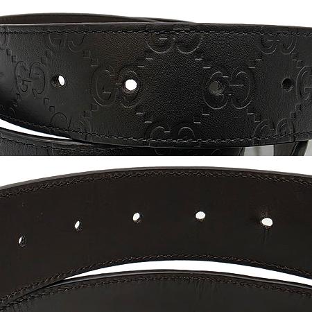 Gucci(구찌) 473030 블랙 브라운 시마 레더 리버서블 은장 시그니처 남성용 벨트 - 42사이즈 (광주롯데점) Gucci(구찌) 473030 블랙 브라운 시마 레더 리버서블 은장 시그니처 남성용 벨트 - 42사이즈 (광주롯데점)