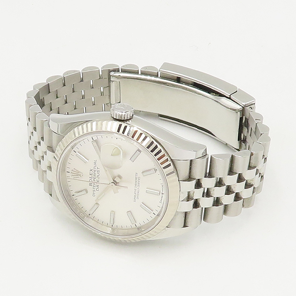 Rolex(�η���) 126234 �ǹ� ���̾� DATEJUST (��������Ʈ) �� �ε��� ����� 36MM ��ƿ ��� �극�̽��� �����ƽ ������ð� [�д�������] �̹���2 - ���̺��� �߰���ǰ