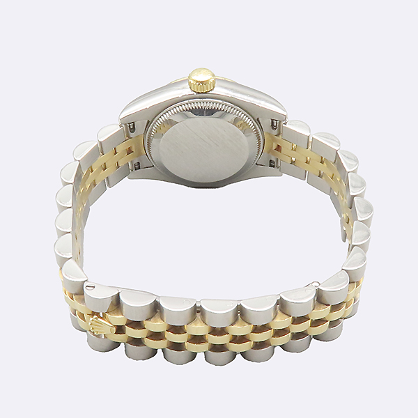 Rolex(�η���) 179173 DATEJUST ��������Ʈ 26MM 10P ���̾� 18K ���ο��� �޺� �������� ����� �극�̽��� ������ �ð� [�ϻ�Ե���] �̹���3 - ���̺��� �߰���ǰ