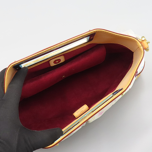 (�̻��) Louis Vuitton(���̺���) M40255 ���׷� ĵ���� ��Ƽ �÷� ȭ��Ʈ �ֵ� MM 2WAY [��ź�Ե���] �̹���7 - ���̺��� �߰���ǰ
