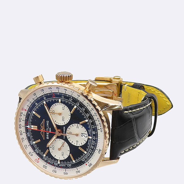BREITLING(�����Ʋ��) RB01382 18K ���� ��� ����Ÿ�̸� B01 ũ�γ�׷��� 43MM �����ƽ ���� ��� ���� �ð� [��ź�Ե���] �̹���2 - ���̺��� �߰���ǰ