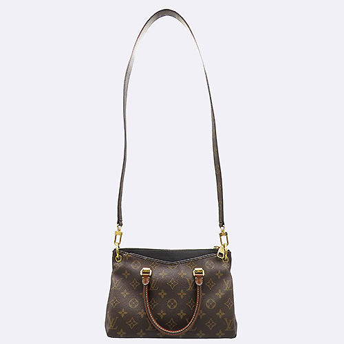 Louis Vuitton(���̺���) M41218 ���׷� ĵ���� NOIR PALLAS �ȶ� BB ��Ʈ�� + �����Ʈ�� 2WAY [��������] �̹���4 - ���̺��� �߰���ǰ