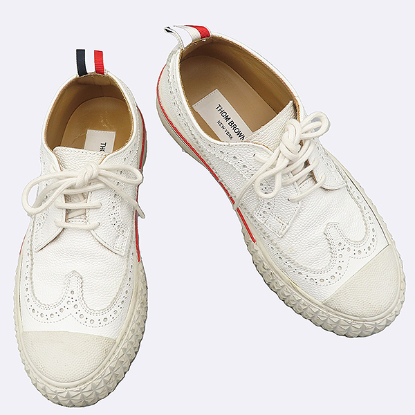 THOM BROWNE(�����) FFD123A ȭ��Ʈ �÷� �Ｑ �ø�������Ʈ ���� ������ ����Ŀ�� - 36.5������ [�����] �̹���2 - ���̺��� �߰���ǰ