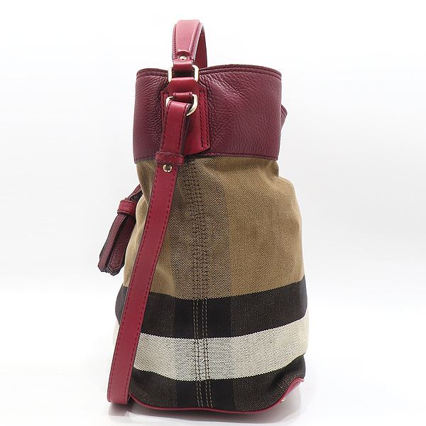 Burberry(������) 4020489 �ֽ��� �Ͽ콺 üũ �к긯 SUSANNA BIN(���ܳ�) ���ǵ� �÷� ���� 2WAY + ���� �Ŀ�ġ [��õ��] �̹���2 - ���̺��� �߰���ǰ
