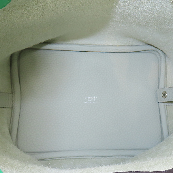 Hermes(�����޽�) H069560CKBR SAC PICOTIN LOCK ����ź 18 GRIS NEVE / VERT COMICS  �׷����÷� �׸� ��� Ŭ������ ECLAT TAURILLON CLEMENCE ��Ʈ�� [�б�����] �̹���5 - ���̺��� �߰���ǰ
