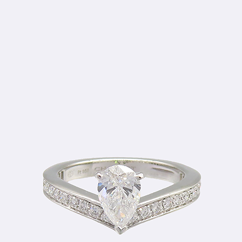 CHAUMET(���) J3OG00 ������ �Ʊ׷��� 0.53ĳ�� �ָ��׾� �÷�Ƽ�� ���� -8ȣ [��������] �̹���2 - ���̺��� �߰���ǰ
