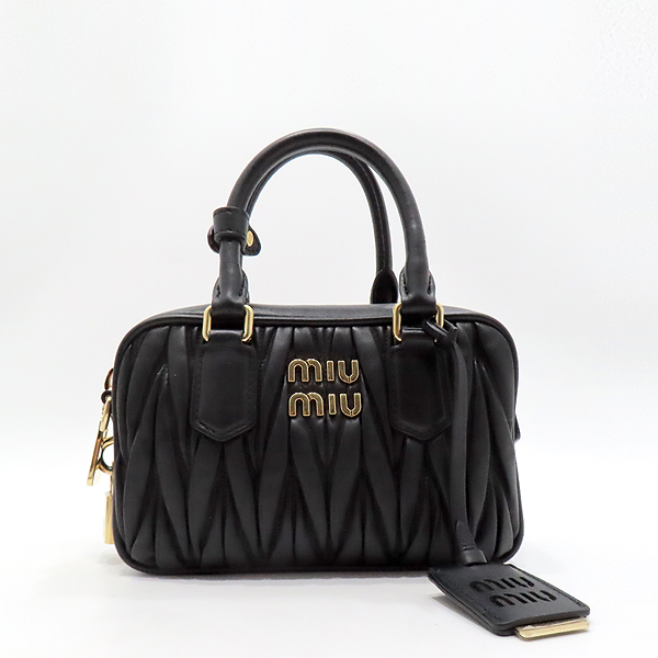 MiuMiu(�̿�̿�) 5BB123 ���� ���� ���� ���׶�� �Ƹ�ī�� ���� ž�ڵ� ��Ʈ�� + �����Ʈ�� 2WAY [��õ��] �̹���2 - ���̺��� �߰���ǰ