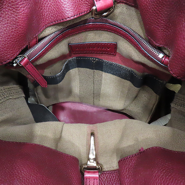 Burberry(������) 4020489 �ֽ��� �Ͽ콺 üũ �к긯 SUSANNA BIN(���ܳ�) ���ǵ� �÷� ���� 2WAY + ���� �Ŀ�ġ [��õ��] �̹���6 - ���̺��� �߰���ǰ
