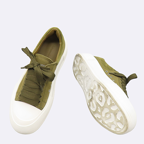ALEXANDER MCQUEEN(�˷���� ����) 654593 īŰ �÷� ��ũ �ø��� ������ ����Ŀ�� - 36�� [��������] �̹���2 - ���̺��� �߰���ǰ