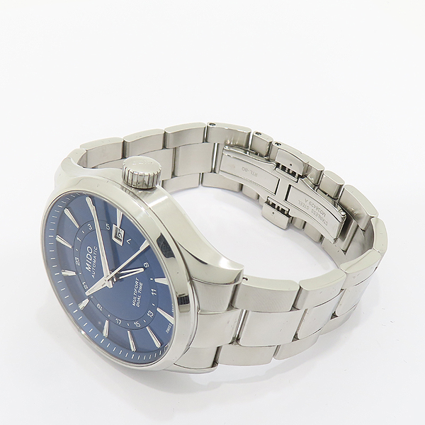 MIDO(�̵�) M038.429.11.041.00 ���� ���̾� MULTIFORT(��Ƽ��Ʈ) ��� Ÿ�� GMT 42MM �����ƽ ������ �ð� [��õ��] �̹���2 - ���̺��� �߰���ǰ