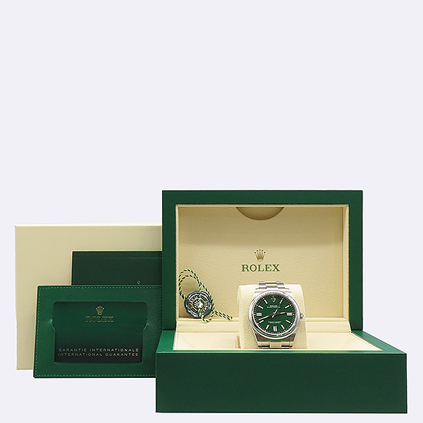 Rolex(�η���) 124300 �׸� ���̾� ���̽��� ������� 41MM ��ƿ �����ƽ �ð� [��������] �̹���5 - ���̺��� �߰���ǰ