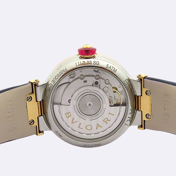 Bvlgari(�Ұ���) LUP33SG ��ü�� 33MM 11����Ʈ ���̾� �޺� ���� ��� �����ƽ ������ �ð� [�λ꼾�Һ���] �̹���4 - ���̺��� �߰���ǰ