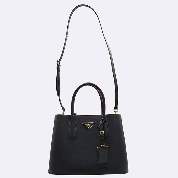 Prada(�����) 1BG887 SAFFIANO(���ǾƳ�) CUIR ���� �κ��� ���� �ﰢ �ΰ� ��� ��Ʈ�� + ��� ��Ʈ�� 2WAY [��������] �̹���4 - ���̺��� �߰���ǰ
