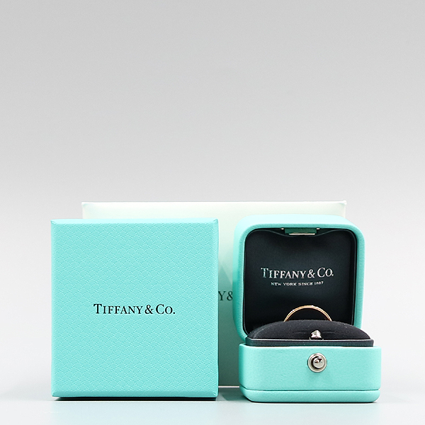 Tiffany(Ƽ�Ĵ�) 18K ���� ��� ���� �긱����Ʈ 3P ���̾Ƹ�� ���� T&CO.�� 4MM ��� �� - 17ȣ [�뱸��������] �̹���5 - ���̺��� �߰���ǰ