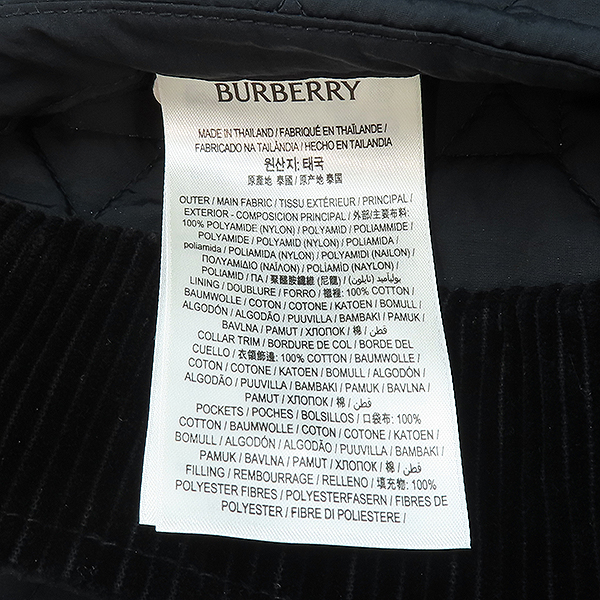 Burberry(������) 8096917 ���� �÷� �ΰ���ġ �ڵ���� ī�� ���� ���� �е� ���� - XL [��������] �̹���6 - ���̺��� �߰���ǰ