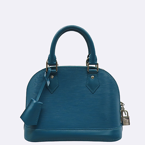 Louis Vuitton(���̺���) M40853 ALMA BB EPI CYAN ���� �Ľ��ڱ׸� �˸� BB ��Ʈ�� + �����Ʈ�� 2WAY [��������] �̹���2 - ���̺��� �߰���ǰ