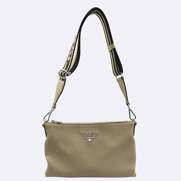 Prada(�����) 1BH050 ������ ���� �ﰢ �ΰ� ���� �к긯 ����� + ũ�ν���Ʈ�� 2WAY [��������] �̹���2 - ���̺��� �߰���ǰ