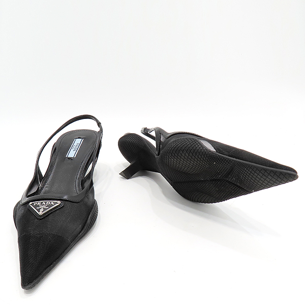 Prada(�����) 1I828M ���� ���� �ﰢ�ΰ� �޽� ������ ���� �������� - 36�������� [235MM] [��õ��] �̹���6 - ���̺��� �߰���ǰ