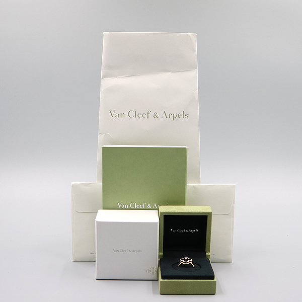 VANCLEEF & ARPELS(��Ŭ����&����) VCARA410 18K ���ο� ��� ��Ƽ�� ���Ժ�� ���н� 1P ���̾Ƹ�� ���� - 15ȣ [�뱸��������] �̹���4 - ���̺��� �߰���ǰ
