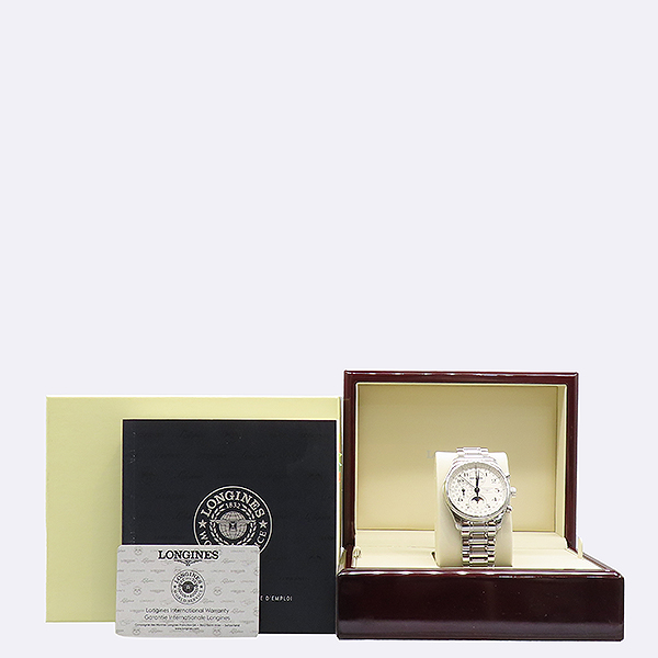 LONGINES(����) L2.773.4.78.6 ������ �ݷ��� �������� ũ�γ�׷��� 42MM �����ƽ ��ƿ ������ �ð� [���ε�������] �̹���5 - ���̺��� �߰���ǰ