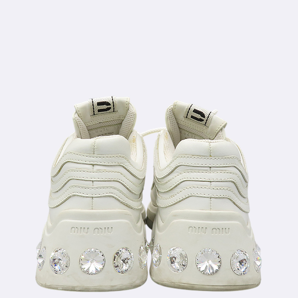 MiuMiu(�̿�̿�) 5E841C ȭ��Ʈ ���� ũ����Ż ��� ����Ŀ�� - 38 [��������] �̹���4 - ���̺��� �߰���ǰ