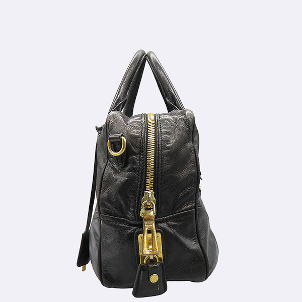 Prada(�����) BL0821 ���� ���� VITELLO SHINE(���ڷ� ����) ��Ʈ�� + ��� ��Ʈ�� 2WAY [�ϳ��̻���] �̹���3 - ���̺��� �߰���ǰ
