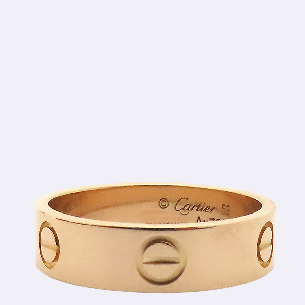 Cartier(��쿡) B4084859 AU750 18K ��ũ ��� LOVE RING ���긵 5.5MM ���� [�λ꼾�Һ���] �̹���2 - ���̺��� �߰���ǰ