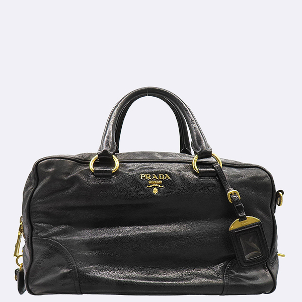 Prada(�����) BL0821 ���� ���� VITELLO SHINE(���ڷ� ����) ��Ʈ�� + ��� ��Ʈ�� 2WAY [�ϳ��̻���] �̹���2 - ���̺��� �߰���ǰ