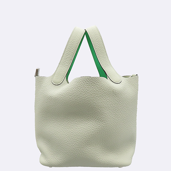 Hermes(�����޽�) H069560CKBR SAC PICOTIN LOCK ����ź 18 GRIS NEVE / VERT COMICS  �׷����÷� �׸� ��� Ŭ������ ECLAT TAURILLON CLEMENCE ��Ʈ�� [�б�����] �̹���3 - ���̺��� �߰���ǰ