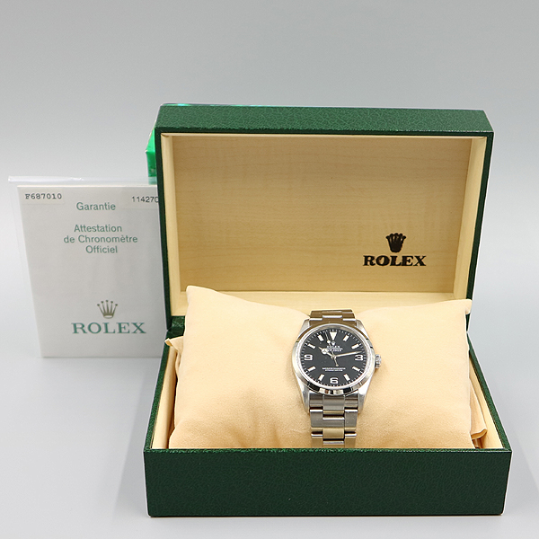 Rolex(�η���) 114270 EXPLORER 1 �ͽ��÷η� �����ƽ ��ƿ ������ð� [�뱸��������] �̹���7 - ���̺��� �߰���ǰ