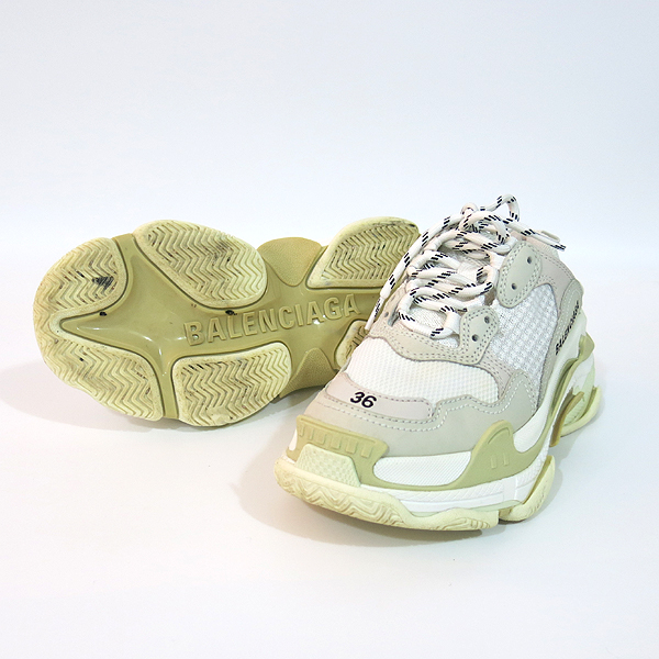 Balenciaga(�߷��þư�) 524036 ȭ��Ʈ �÷� ���� Ʈ����S ������ ����Ŀ�� [�뱸��������] �̹���7 - ���̺��� �߰���ǰ