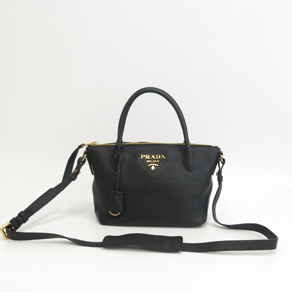 Prada(�����) 1BA111 VIT.DAINO (���ڷ� ���̳�) ���� �÷� ���� �ﰢ �ΰ� ��� ž�ڵ� ��Ʈ�� + ��� ��Ʈ�� 2WAY [���빮��] �̹���2 - ���̺��� �߰���ǰ