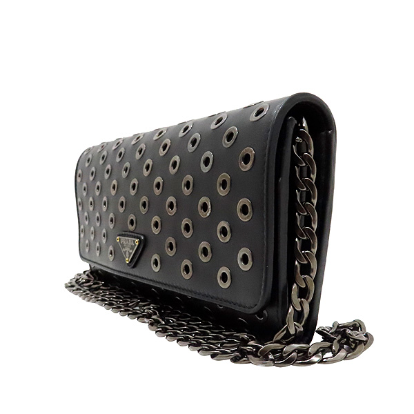 Prada(�����) 1MT290 ���� ���� ��Ī ��� �ﰢ �ΰ�ü�� ������ �� Ŭ��ġ ũ�ν��� [��õ��] �̹���3 - ���̺��� �߰���ǰ