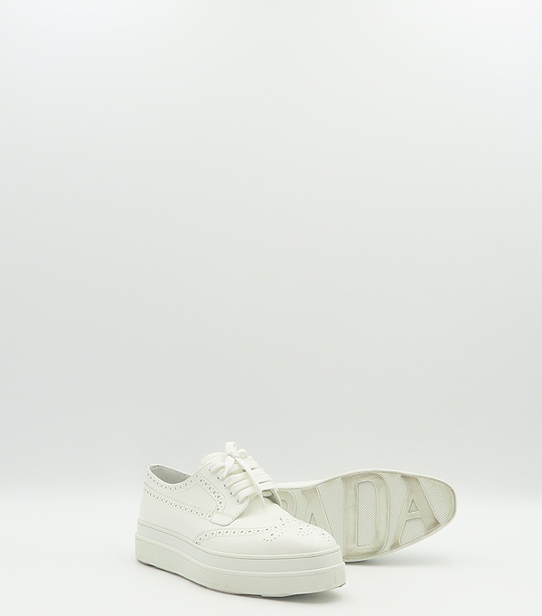 Prada(�����) 1E522I CALAZATURE SPAZZOLATO ȭ��Ʈ �÷� �������� ���� ���� ���̽��� ������ ���� - 245MM [��������] �̹���3 - ���̺��� �߰���ǰ